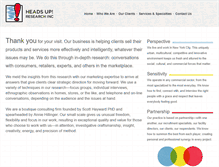 Tablet Screenshot of headsupresearch.com